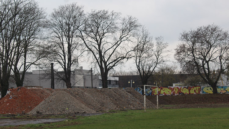 Prostějovský fotbalový stadion byl srovnán se zemí!