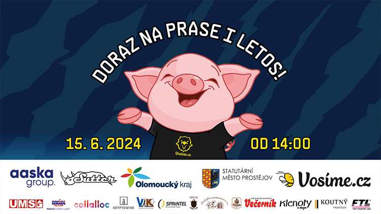 Prostějovští korfbalisté zakončí sezónu tradiční klubovou akcí Big Ill Pig 2024