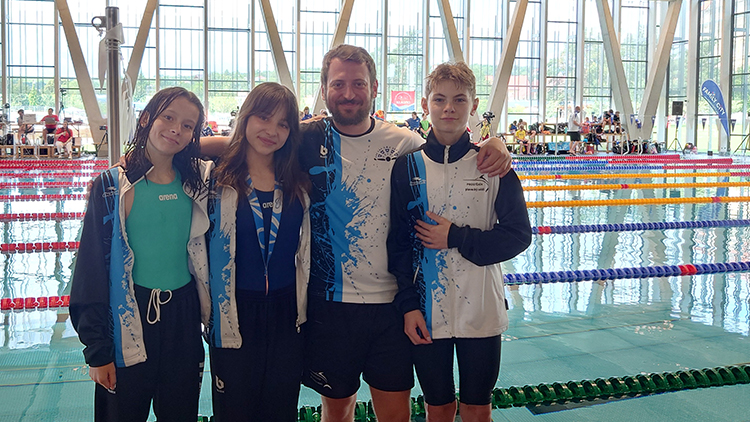 Veronika Vorbergerová přivezla bronz z MČR dvanáctiletých v plavání