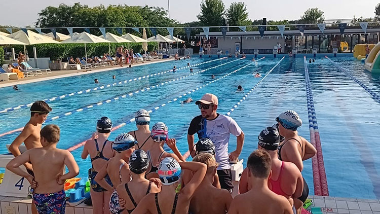 Povedené soustředění v Šamoríně nakoplo prostějovské plavce do začátku sezóny