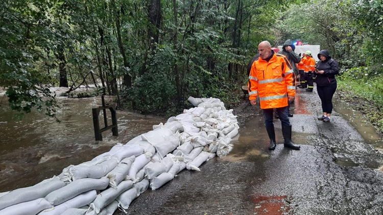 Povodně 24: Povodňová komise mapovala riziková místa