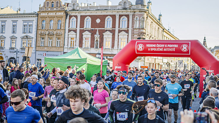 Sokolský běh republiky slavil rekordem!  Na start se postavilo celkem 626 úžasných běžců